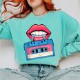 Retro 80s And 90s Cassette Perfect For Nostalgia Comfort Colors Sweatshirt Butter Retro 80s And 90s Cassette Perfect For Nostalgia Comfort Colors Sweatshirt Butter