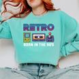 Retro Gaming Nostalgia Tee Perfect For 90s Lovers Premium Tri-Blend Comfort Colors Sweatshirt Butter