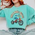 This How I Rolled Retro Tricycle 80s 90s Kid Nostalgia Comfort Colors Sweatshirt Butter