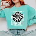I Survived Lawn Darts Classic Yard Nostalgia Game Fun Comfort Colors Sweatshirt Butter