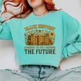 History Honoring Past Inspiring The Future Book Comfort Colors Sweatshirt Butter