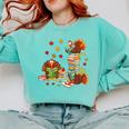 Turkey Reading Books Fall Librarian Book Lover Teacher Kids Comfort Colors Sweatshirt Butter Turkey Reading Books Fall Librarian Book Lover Teacher Kids Comfort Colors Sweatshirt Butter