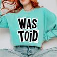 Wastoid 80s Slang Retro Teen Quote Gen X Nostalgia Comfort Colors Sweatshirt Butter Wastoid 80s Slang Retro Teen Quote Gen X Nostalgia Comfort Colors Sweatshirt Butter