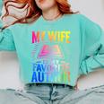 My Wife Is My Favorite Author Book Writer Writing Husband Comfort Colors Sweatshirt Butter