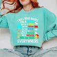 I Will Read Books On A Boat & Everywhere Comfort Colors Sweatshirt Butter
