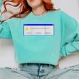 Windows Xp Error Comfort Colors Sweatshirt Butter Windows Xp Error Comfort Colors Sweatshirt Butter
