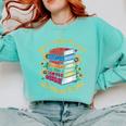 Yes I Really Do Need All These Books Sunflower Bibliophiles Comfort Colors Sweatshirt Butter