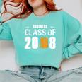 2018 Business Graduation Shirt Business Major Comfort Colors Sweatshirt Chalky Mint