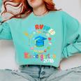 2018 Kindergarten Graduation Graduate Boys Girls Shirt Comfort Colors Sweatshirt Chalky Mint