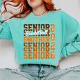 2026 Basketball Senior Brother Graduation Matching Family Comfort Colors Sweatshirt Chalky Mint