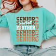 2026 Football Senior Brother Graduation Matching Family Comfort Colors Sweatshirt Chalky Mint