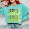 2026 Tennis Senior Brother Graduation Matching Family Comfort Colors Sweatshirt Chalky Mint