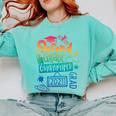 2nd Grade 2021 Graduate Quarantine Second Grade Graduation Comfort Colors Sweatshirt Chalky Mint
