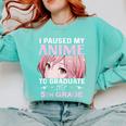 5th Grade Graduation Anime 2025 Graduate Elementary Girls Comfort Colors Sweatshirt Chalky Mint