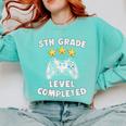 5th Grade Graduation Video Gamer Tee Comfort Colors Sweatshirt Chalky Mint