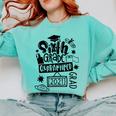 6th Grade Graduate 2021 Graduate Quarantine Sixth Graduation Comfort Colors Sweatshirt Chalky Mint