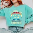 7th Grade Level Complete Gamer Class Of 2025 Graduation Boy Comfort Colors Sweatshirt Chalky Mint