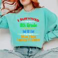 8th Grade Graduation Boys Girls Grad Education Comfort Colors Sweatshirt Chalky Mint