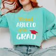 Abuelo Of Graduate Shirt Proud Grandpa Graduation Tee Comfort Colors Sweatshirt Chalky Mint
