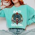 Antisocial Introvert I Like Being Alone Comfort Colors Sweatshirt Chalky Mint Antisocial Introvert I Like Being Alone Comfort Colors Sweatshirt Chalky Mint