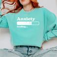 Anxiety Shirts Introvert Social Anxiety Premium Comfort Colors Sweatshirt Chalky Mint