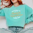 This Is What An Awesome Valedictorian Looks Like Graduation Comfort Colors Sweatshirt Chalky Mint