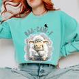 Back Off – Sheep Baa Crow Caw Pun For Introverts Comfort Colors Sweatshirt Chalky Mint Back Off – Sheep Baa Crow Caw Pun For Introverts Comfort Colors Sweatshirt Chalky Mint
