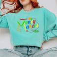 Barbering Tools Barber School Graduation Gear T-Shirt Comfort Colors Sweatshirt Chalky Mint