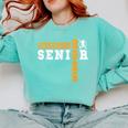 Baseball Senior Night Baseball Senior 2025 Graduation 11 Comfort Colors Sweatshirt Chalky Mint