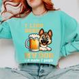 I Like Beer My Dog And Maybe 2 People Introvert Pun Comfort Colors Sweatshirt Chalky Mint I Like Beer My Dog And Maybe 2 People Introvert Pun Comfort Colors Sweatshirt Chalky Mint