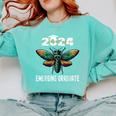 Biology Class Of 2024 Emerging Graduation For Him Comfort Colors Sweatshirt Chalky Mint