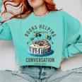 Books Helping Introvert Avoid Conversation Comfort Colors Sweatshirt Chalky Mint Books Helping Introvert Avoid Conversation Comfort Colors Sweatshirt Chalky Mint