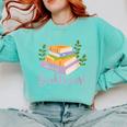 Booktrovert Bookworm Introvert Bibliophile Booktrovert Comfort Colors Sweatshirt Chalky Mint Booktrovert Bookworm Introvert Bibliophile Booktrovert Comfort Colors Sweatshirt Chalky Mint