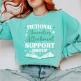 Bookworm Fictional Character Introvert Comfort Colors Sweatshirt Chalky Mint Bookworm Fictional Character Introvert Comfort Colors Sweatshirt Chalky Mint