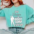 Boot Camp Graduation Military Cousin Support Tee Comfort Colors Sweatshirt Chalky Mint