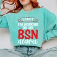 BSN Nurse Graduation Essentials BSN Nursing School Student Comfort Colors Sweatshirt Chalky Mint