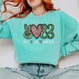 Class Of 1983 Shirt Leopard Senior Graduation Class Reunion Comfort Colors Sweatshirt Chalky Mint
