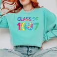 Class Of 1987 School Reunion College Highschool Graduation Comfort Colors Sweatshirt Chalky Mint