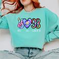 Class Of 1993 Shirt Tie Dye Senior Graduation Class Reunion Comfort Colors Sweatshirt Chalky Mint