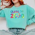 Class Of 2000 School Reunion College Highschool Graduation Premium Tri-Blend Comfort Colors Sweatshirt Chalky Mint