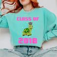 Class Of 2018 Turtle Shirt Graduation Kids Comfort Colors Sweatshirt Chalky Mint