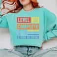 Class Of 2019 Senior High School Graduation Level 12th Grade Comfort Colors Sweatshirt Chalky Mint