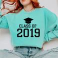Class Of 2019 Shirt Graduation Gift Comfort Colors Sweatshirt Chalky Mint
