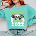 Class Of 2022 Graduate Senior 2022 Graduation Comfort Colors Sweatshirt Chalky Mint