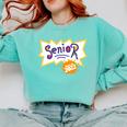 Class Of 2022 Senior Year 90's TV Style Graduation For Grad Comfort Colors Sweatshirt Chalky Mint