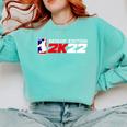 Class Of 2022 Senior Year Gamer Style Graduation For Grad Comfort Colors Sweatshirt Chalky Mint