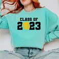 Class Of 2023 Graduation Waterpolo Senior 2023 Comfort Colors Sweatshirt Chalky Mint