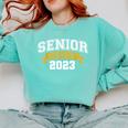 Class Of 2023 Senior 2023 Graduation Senior Boys Girls Comfort Colors Sweatshirt Chalky Mint
