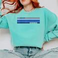 Class Of 2023 Senior Retro 2023 Grad Graduate Graduation Comfort Colors Sweatshirt Chalky Mint