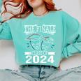 Class Of 2024 Finale Drama Theater Club Actor Graduation Comfort Colors Sweatshirt Chalky Mint